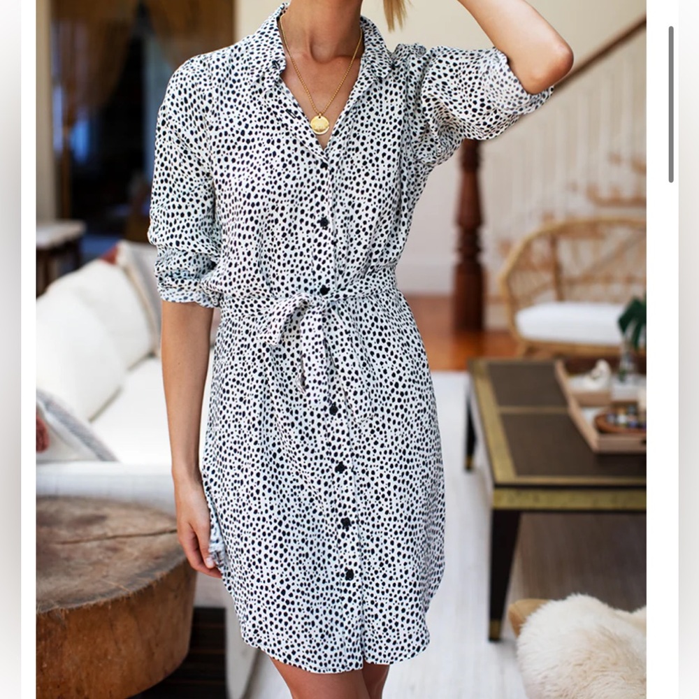 Emerson Fry Cheetah Print Dress Sz XXS